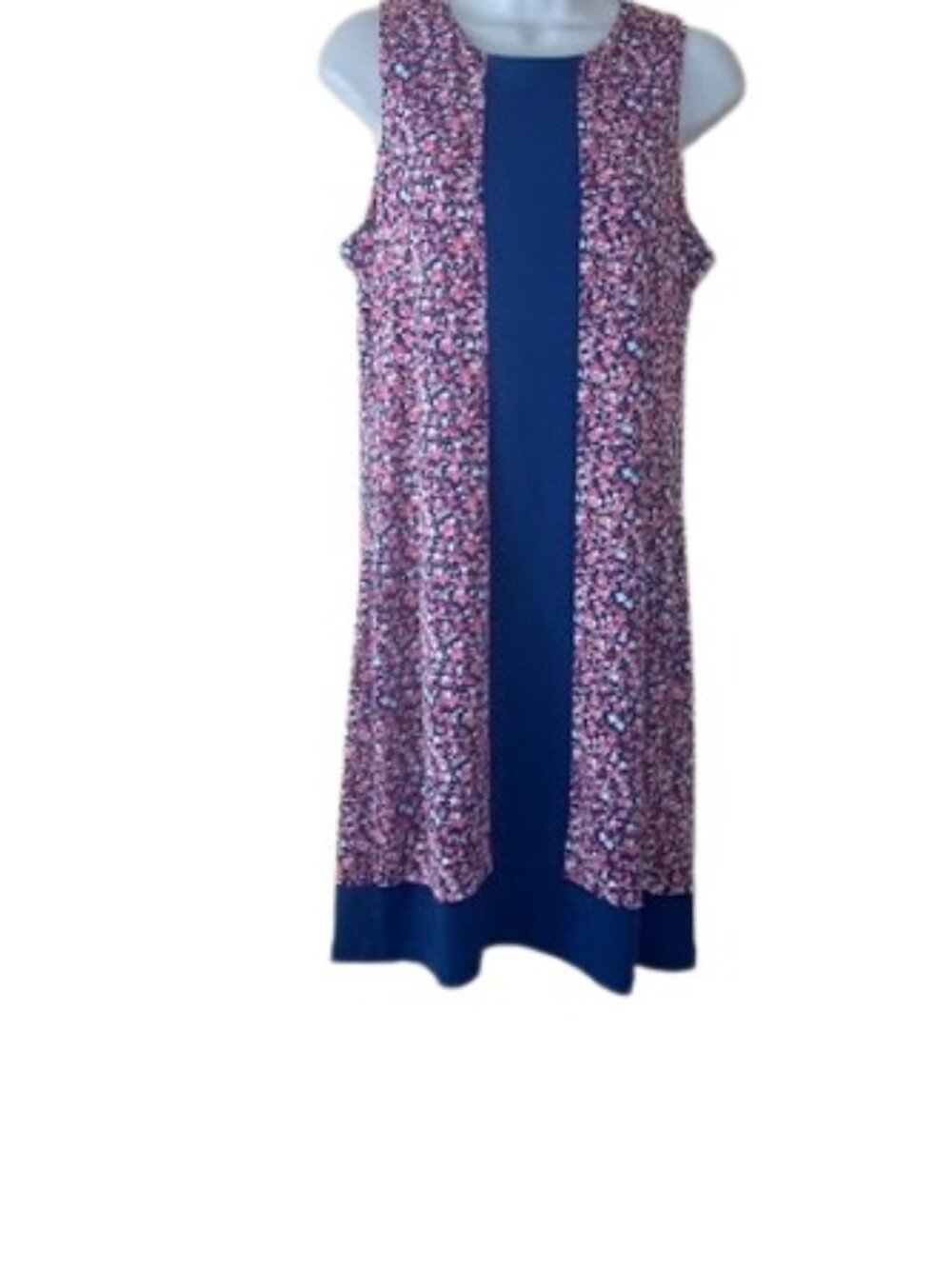 MICHAEL Michael Kors Womens Mini Shift Dress Bright Floral Jersey Knit M New